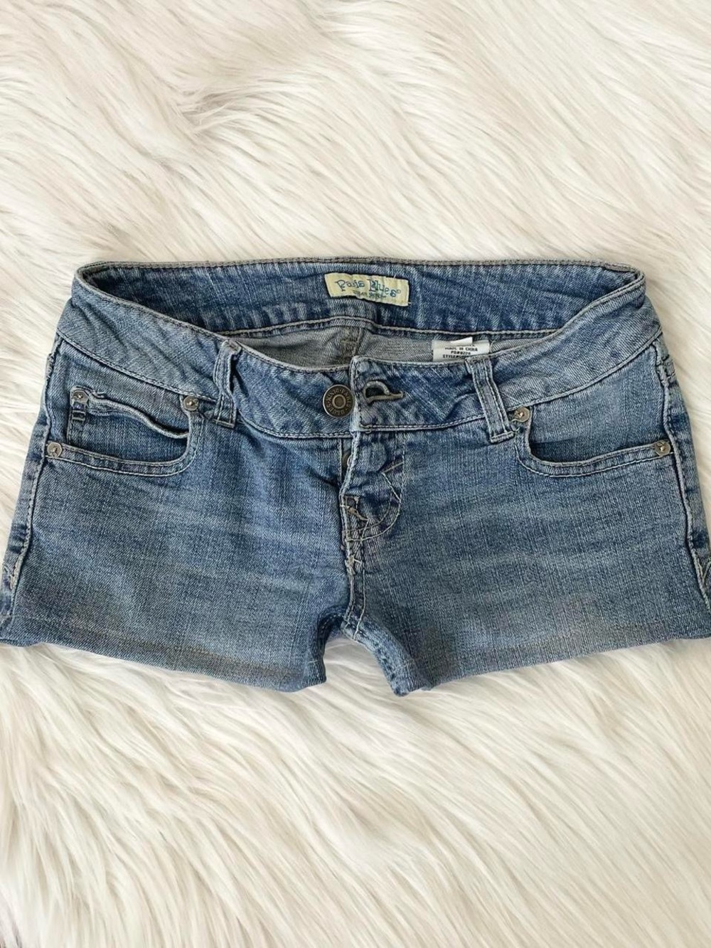 Vintage Y2K micro mini jean shorts by Paris Blues
